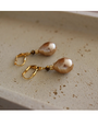 K KAJOUX Nocturne Pearl Drop Short Earrings