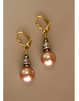 K KAJOUX Nocturne Blush Linear Short Earrings