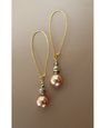K KAJOUX Nocturne Blush Linear Long Earrings