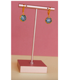 K KAJOUX Zante Teal  Short Earrings