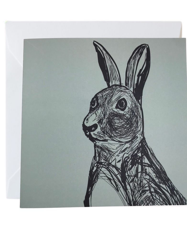 MY SHOP COLLECTION Card - Scribbly Hare