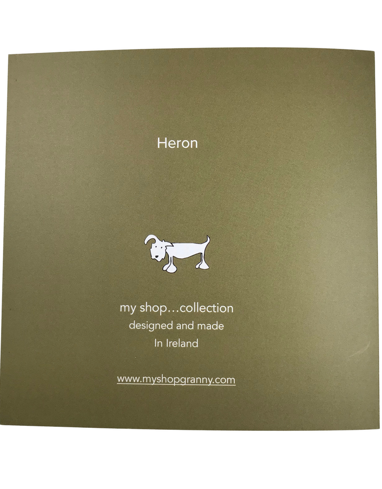 MY SHOP COLLECTION Card - Heron