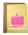 MY SHOP COLLECTION Card - Birthday Lunch Era