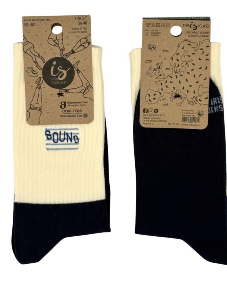 IRISH SOCKSCIETY Sound Socks- Size 3-7