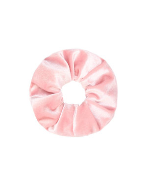 Yehwang Scrunchie Velvet | lichtroze