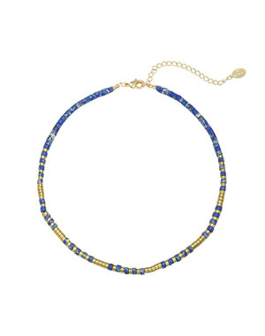 Yehwang Ketting Power to the stone | Blauw