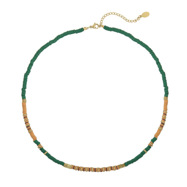 Yehwang Ketting Charming Beads  — Groen