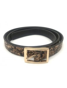  Riem Slangenlook -  71 t/m 86 centimeter  — Bruin