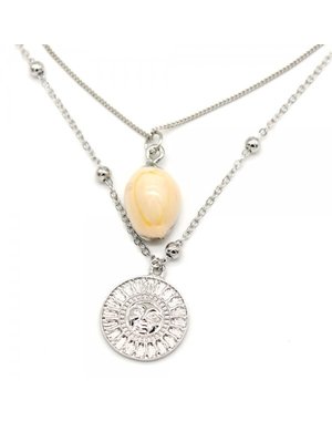  Ketting | 2 laags | Schelp en zon