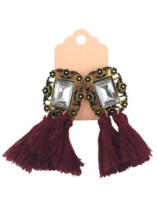  Oorbellen Bohemian Style Rood