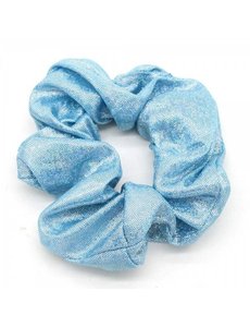  Scrunchie Glitter  — Blauw