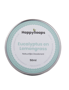 Happy Soaps Natuurlijke deodorant | Eucalyptus en Lemongrass