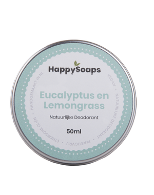 Happy Soaps Natuurlijke deodorant | Eucalyptus en Lemongrass