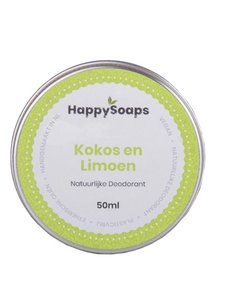 Happy Soaps Natuurlijke deodorant | kokos Limoen