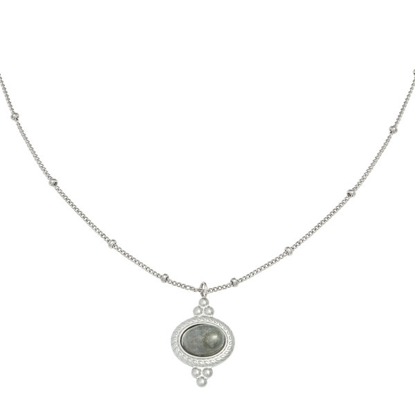 Yehwang Ketting Mystic Jewel  -Zilver