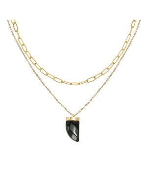 Yehwang Ketting Wisdom Tooth - Zwart