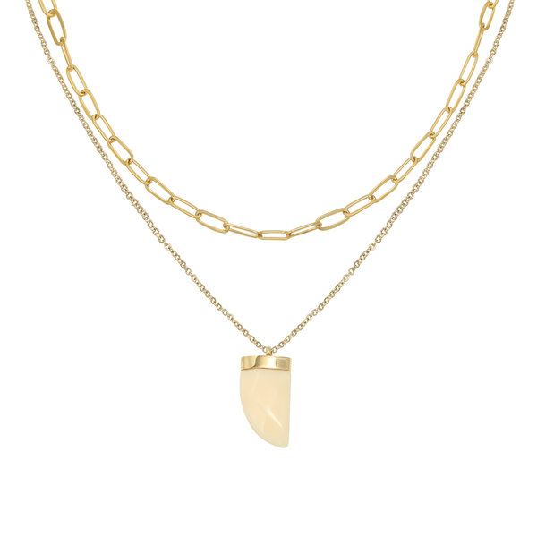 Yehwang Ketting Wisdom Tooth - Wit