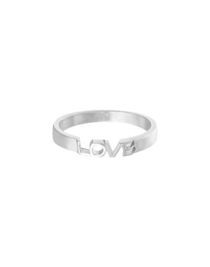 Yehwang Ring Love - Zilver