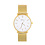 Yehwang Horloge Lovely Times - Goud & Wit