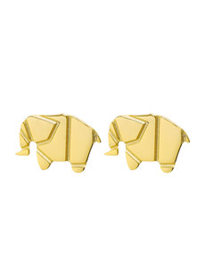 Yehwang Oorbellen Knopjes Olifant | Goud