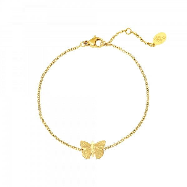 Yehwang Armband vlinder | Goud