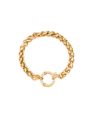 Yehwang Armband Schakel Chain Quinn | Goud