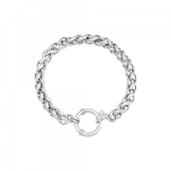 Yehwang Armband Schakel Chain Quinn | Zilver