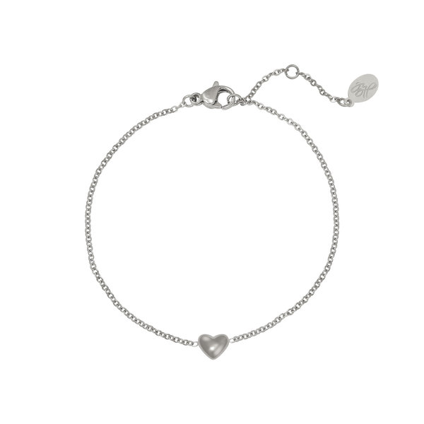 Yehwang Armband Hart - Always in my heart | Zilver