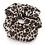 Scrunchie Dierenprint  — Bruin