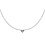 Yehwang Ketting Hartje Always in my Heart | Zilver