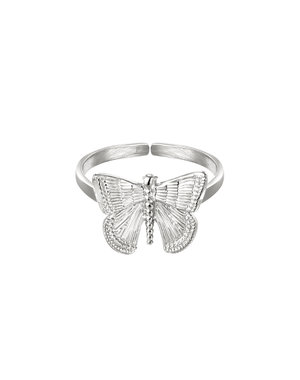Yehwang Ring Vlinder | Zilver