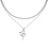 Yehwang Ketting Slang dubbel | Zilver