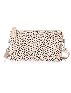 Next Lvl Schoudertas Trendy Cheetah Look | Beige