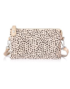 Next Lvl Schoudertas Trendy Cheetah Look | Beige