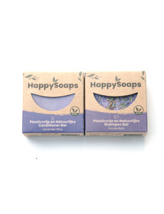 Happy Soaps HappySoaps Shampoo en conditioner set | Lavendel