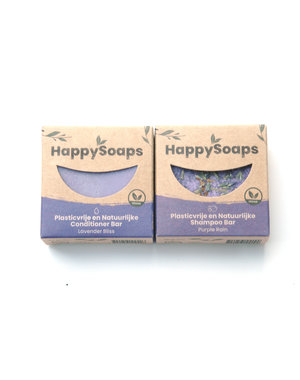 Happy Soaps HappySoaps Shampoo en conditioner set | Lavendel