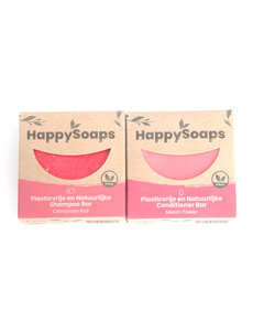 Happy Soaps HappySoaps Shampoo en conditioner set | Kaneel en Meloen
