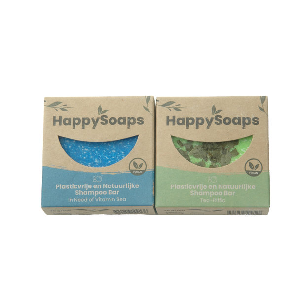 Happy Soaps HappySoaps Shampoo bar set | Tea en Sea