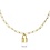 Yehwang Ketting met slotje | Goud