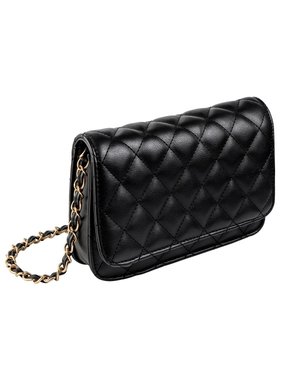 Yehwang Schoudertas Quilted | Zwart