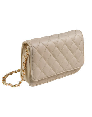 Yehwang Schoudertas Quilted | Beige