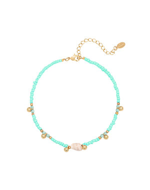 Yehwang Enkelbandje Fun fair | Turquoise