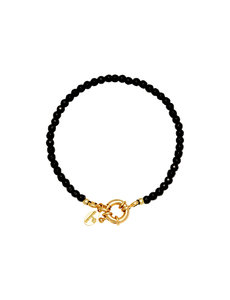 Yehwang Armband kralen Ziggy | Zwart