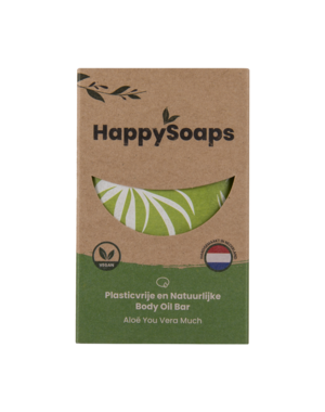 Happy Soaps Body Oil Bar | Aloë vera