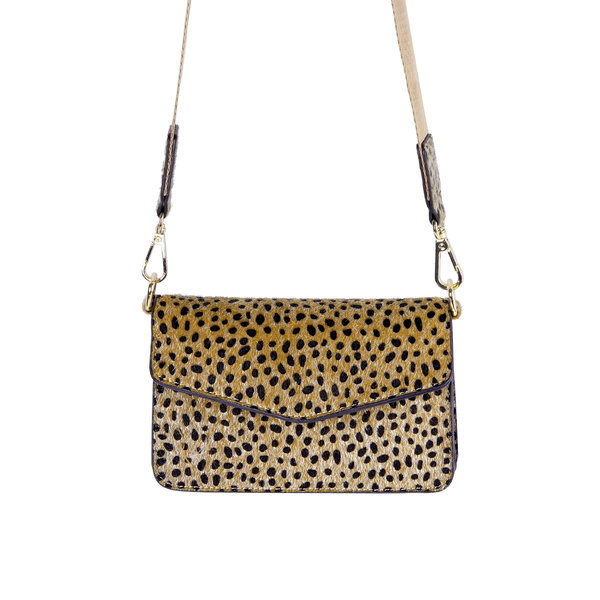 Yehwang Schoudertas jungle spot | Beige