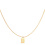 Yehwang Ketting met Bedel Hartje | Goud