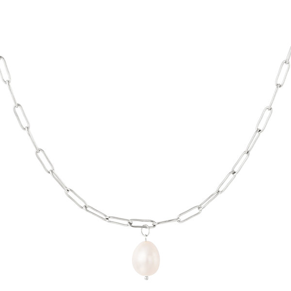 Yehwang Ketting met Parel | Zilver