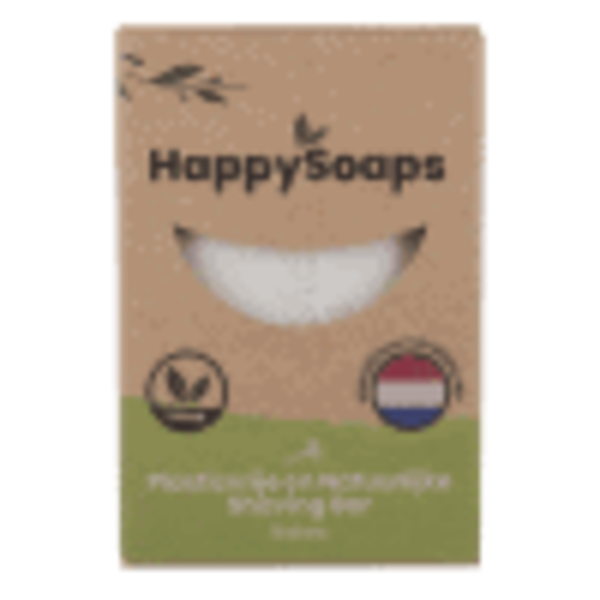 Happy Soaps Plasticvrije scheerbar |  Kokos