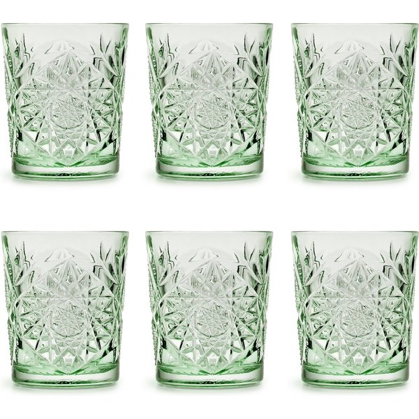 Libbey Libbey Hobstar Glas | Lichtgroen - 6 stuks