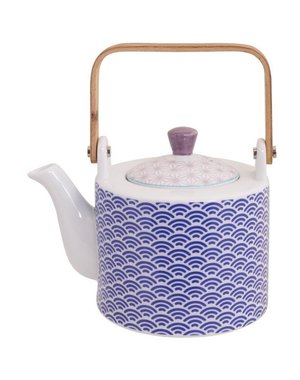 Tokyo Design Tokyo Design theepot Stare Wave | Blauw